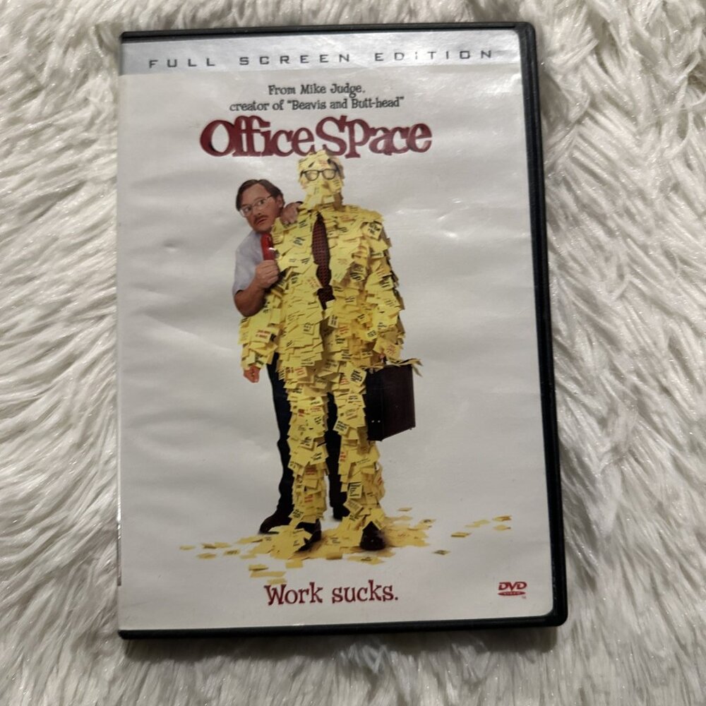 Office Space DVD tested working Comedy timeless rated R